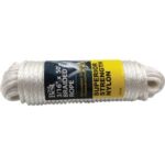 Do it Best 3/16 In. x 50 Ft. White Braided Nylon Packaged Rope (737143)