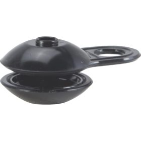 Gosport Grommet Black Recycled Polymers Tarp Grabber, (4-Pack) (TG)