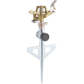 Best Garden Metal 5600 Sq. Ft. T-Spike Impulse Sprinkler (9536CH-BGDI)