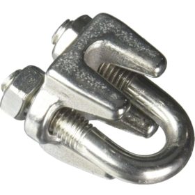 Campbell 3/16 In. Polished Stainless Steel Cable Clip (T7633003)