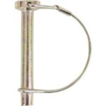 Koch 1/4 In. x 2-1/2 In. Round Loop Lock Pin (2-Pack) (4021421)