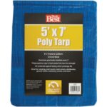 Do it Best Blue Woven 5 Ft. x 7 Ft. General Purpose Tarp (767860)