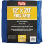 Do it Best Blue Woven 12 Ft. x 20 Ft. General Purpose Tarp (767888)