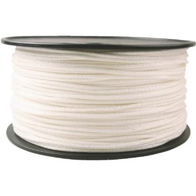 Do it Best 5/32 In. x 1000 Ft. White Braided Nylon Rope (768388)
