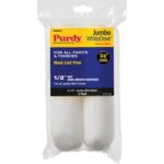 Purdy White Dove 6-1/2 In. x 1/2 In. Jumbo Mini Woven Fabric Roller Cover (2-Pack) (14G626013)