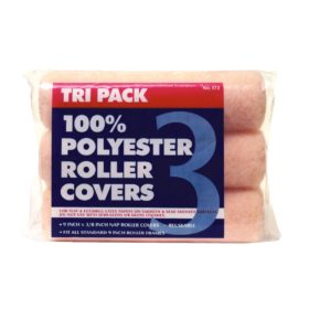 Premier 9 In. x 3/8 In. Polyester Knit Fabric Roller Cover (3-Pack) (1730)