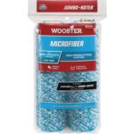 Wooster Jumbo-Koter 6-1/2 In. x 3/8 In. Mini Microfiber Trim Roller Cover (2-Pack) (RR327-6 1/2)