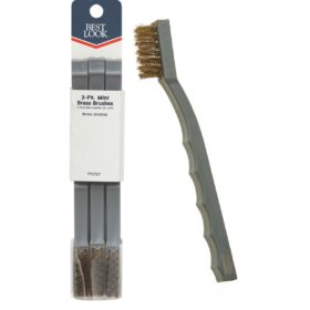 Best Look Brass Bristle Mini Brush (3-Pack) (504-B)