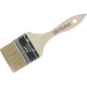 2-1/2 In. Flat Chip Natural Bristle Paint Brush (CB-25)