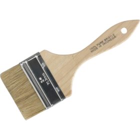3 In. Flat Chip Wall Natural Bristle Paint Brush (CB-30)