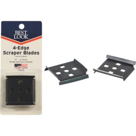 Best Look 1-1/2 In. 4-Edge Replacement Scraper Blade (2-Pack) (22B-DIB)