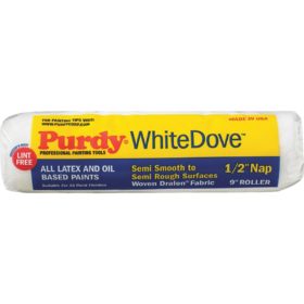 Purdy White Dove 9 In. x 1/2 In. Woven Fabric Roller Cover (144670093)