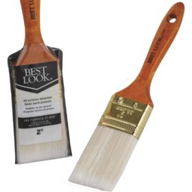 Best Look General Purpose 2 In. Flat Polyester Paint Brush (780532)