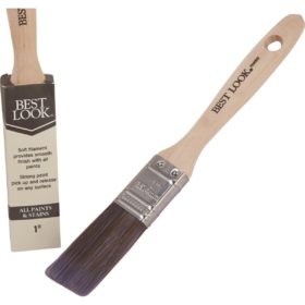 Best Look 1 In. Flat Polyester Paint Brush (784002)