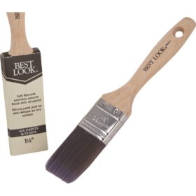 Best Look 1.5 In. Flat Polyester Paint Brush (784011)