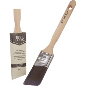 Best Look 1.5 In. Angle Polyester Paint Brush (784468)