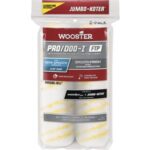 Wooster Jumbo-Koter P/D FTP 6-1/2 In. x 3/8 In. Woven Paint Roller Cover (2-Pack) (RR381-6 1/2)