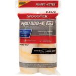 Wooster Jumbo-Koter P/D FTP 4-1/2 In. x 1/2 In. Woven Paint Roller Cover (2-Pack) (RR382-4 1/2)