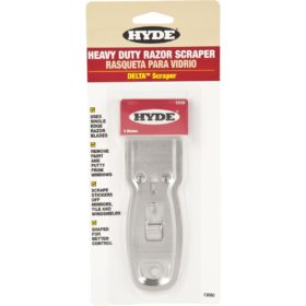 Hyde Delta Heavy Duty Retractable Razor Scraper with 5 Blades (13050)