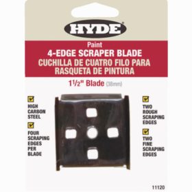 Hyde 1-1/2 In. 4-Edge Replacement Scraper Blade (11120)