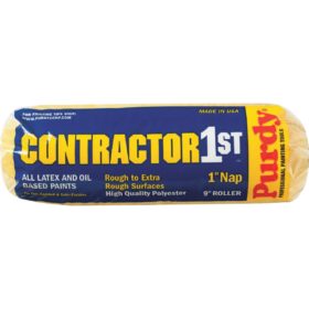 Purdy Contractor 1st 9 In. x 1 In. Knit Fabric Roller Cover (144688095)