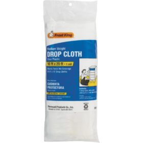 Drop Cloth Frost King Medium Density Polyethylene 10 Ft. x 20 Ft. 1 mil Drop Cloth (P211R)