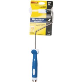 Whizz 4 In. x 3/8 In. Smooth To Semi-Smooth Paint Roller Cover & Frame (77600)