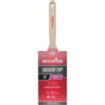 Wooster SILVER TIP 3 In. Chisel Trim Flat Sash Paint Brush (5220-3)