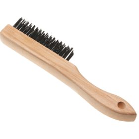 Best Look Wood Shoe Handle Wire Brush (401)