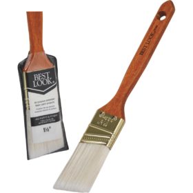 Best Look General Purpose 1.5 In. Angle Polyester Paint Brush (791493)