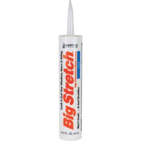 Sashco Sealants 10006 Big Stretch Acrylic Elastomeric Caulk