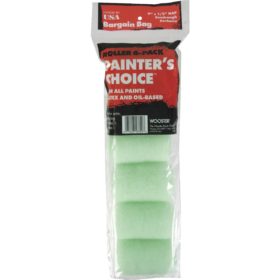Wooster Painter's Choice 4 In. x 1/2 In. Knit Fabric Roller Cover (6-Pack) (R271-4)
