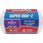 Wooster Super Doo-Z 4 In. x 3/16 In. Woven Fabric Roller Cover (R206-4)