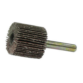 Weiler Brush 52004 TigerÂ® Mounted Flap Wheels, 1 in, 80 Grit, 30,000 rpm