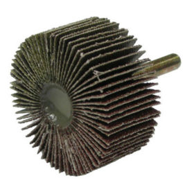 Weiler Brush 52017 Tiger Mounted Flap Wheels, 2 in, 120 Grit, 25000 rpm, Stem Mount