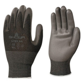 Showa Best Glove 541-XL HPPE Palm Plus Gloves, X-Large, Gray