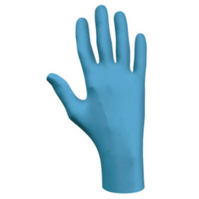 Showa Best Glove 7500PFXL 7500 Series Nitrile Disposable Gloves, Powder Free, 4 mil, X-Large, Blue