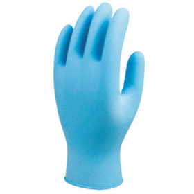 Showa Best Glove 9905PFXL N-DEX 9905 Series Disposable Nitrile Gloves, Powder Free, 6 mil, X-Large, Blue
