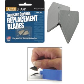AccuSharp Tungsten Carbide Replacement Sharpening Blade (2-Pack) (003)