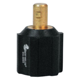 Best Welds Dinse Connector, Euro to USA Adapter, Twist-Lock, 1/0 AWG to 3/0 AWG Cable Capacity (DA-5095)
