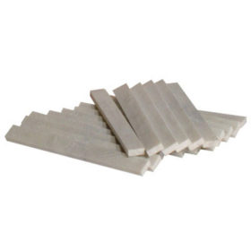Best Welds FL-5 Soapstones, Flat, 1/2 in x 3/16 x 5 in, White