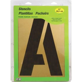 Hy-Ko 12 In. Paper Board Stencils (ST-12)