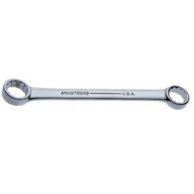 Armstrong 12 Point Full Polish 15 Degree Offset Short Box Wrench 3/8 x 7/16" (26-543)