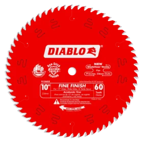 Freud Inc. Diablo D1060X 10 In. 60-Tooth Fine Finish Circular Saw Blade