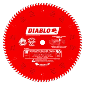 Freud Inc Diablo D1090X 10 In. 90-Tooth Flawless Finish Circular Saw Blade