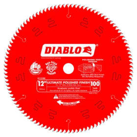 Freud Inc. Diablo D12100X 12 In. 100-Tooth Flawless Finish Circular Saw Blade