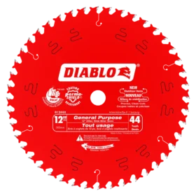 Freud Inc Diablo D1244X 12 In. 44-Tooth General Purpose Circular Saw Blade