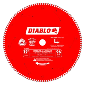 Freud Inc. Diablo D1296N 12 in. X 96 Tooth Medium Aluminum Saw Blade