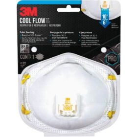 3M N95 Cool Flow Valve Respirator for Paint Prep (8511PA1-A-PS)