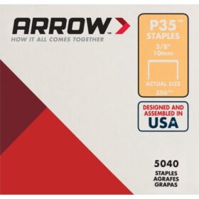 Arrow P35 Plier Type Staple, 3/8 In. (5040-Pack) (356)